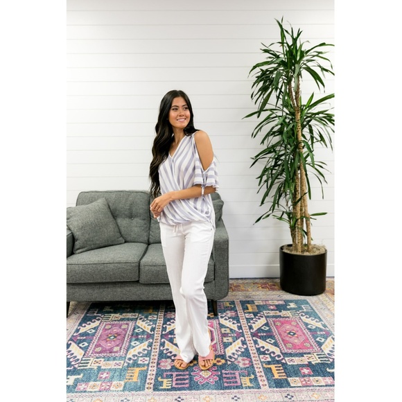 I'm On Vacation Linen Pants 2XL - Picture 3 of 4